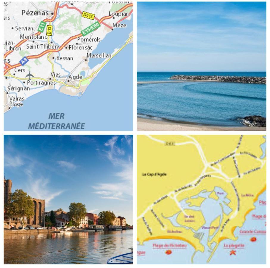 Camping Sept Fonts Agde Hotel Eksteriør billede